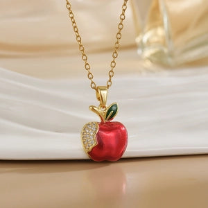 Fruit Pendant Necklace
