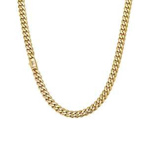 Cuban Link Chain (14K Gold Plated)