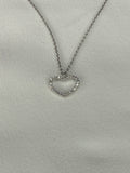 Zirconia Heart Pendant Necklace