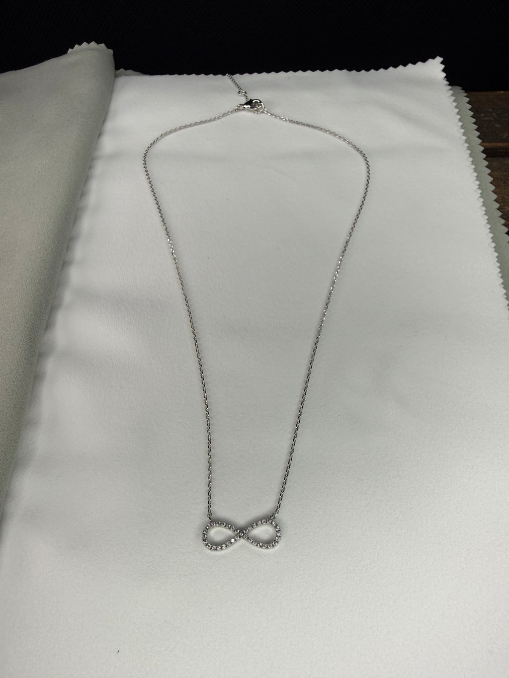 Infinity Loop Pendant Necklace