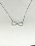 Infinity Loop Pendant Necklace