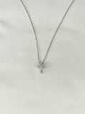 Cross Pendant Necklace - Cubic Zirconia