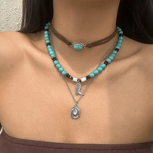 Bohemian Layered Necklace