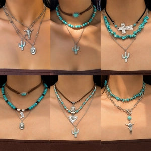 Bohemian Layered Necklace