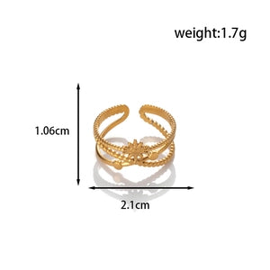 Adjustable Rings - Gold Plated
