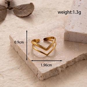 Adjustable Rings - Gold Plated